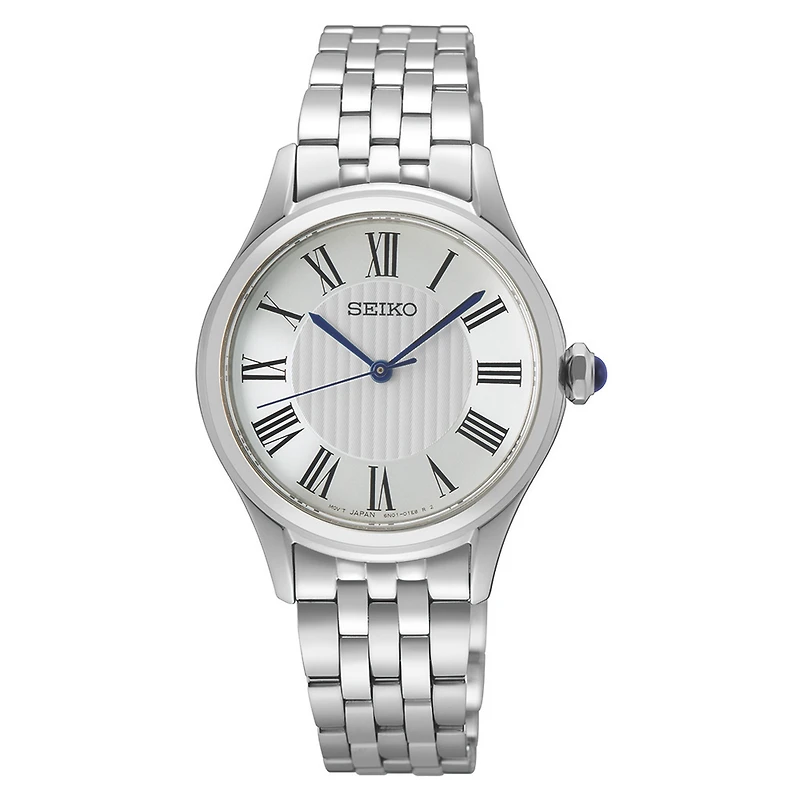 Montre Seiko SUR609 avec Boitier et Bracelet en Acier Inoxydable - 29.6mm | Doucet Latendresse