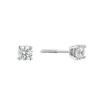 Sterling Silver Earrings with Cubic Zirconia