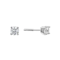 Sterling Silver Earrings with Cubic Zirconia