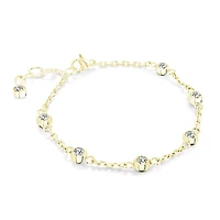 Bracelet à Maillons Ovales de 2.2mm en Acier Inoxydable et Zircons Cubiques - 6