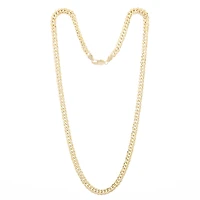 Chaine Gourmette en Or 10k