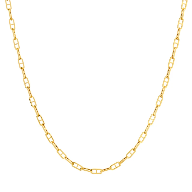 Chaine à Maillons Marine en Or 10k - 18