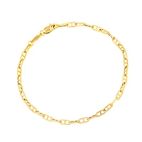 Bracelet à Maillons Marine en Or 10k - 7