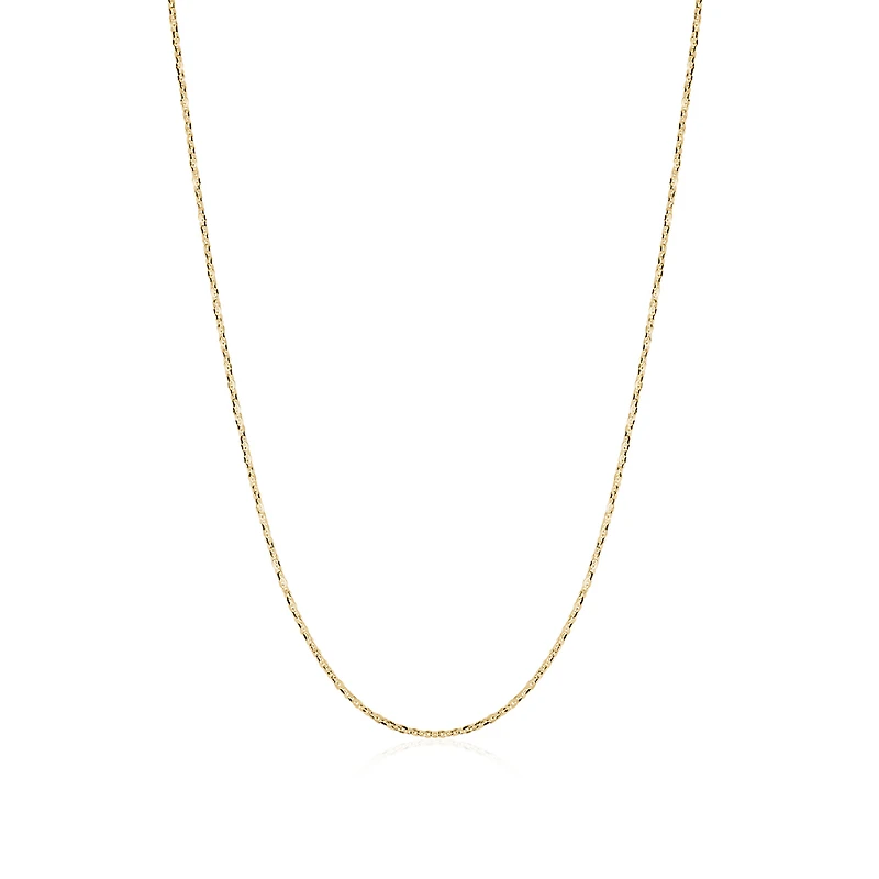 Chaine à Maillons Rolo en Or 10k - 24