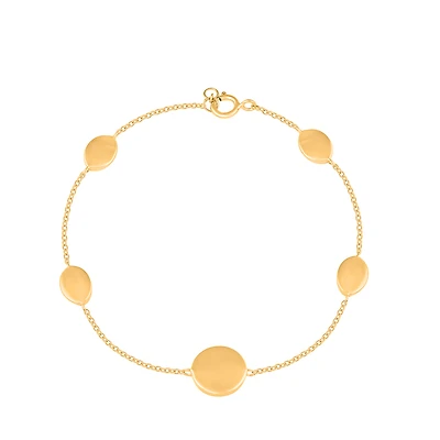 14k Gold Bracelet - 7