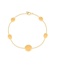 14k Gold Bracelet - 7