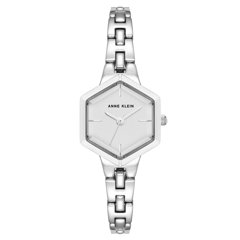 Anne Klein Watch AK-5107SVSV with Stainless Steel Case and Bracelet - 24mm | Doucet Latendresse