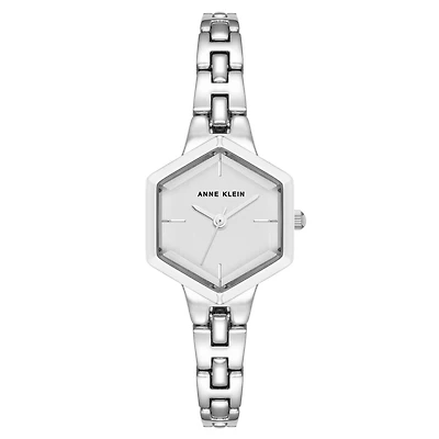 Anne Klein Watch AK-5107SVSV with Stainless Steel Case and Bracelet - 24mm | Doucet Latendresse