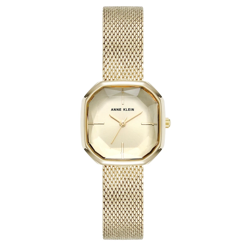 Anne Klein Watch AK-5248CHGB with Stainless Steel Case and Bracelet - 24mm | Doucet Latendresse