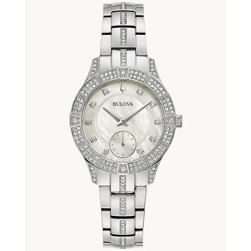 Bulova Watch 96L291 with Stainless Steel Case and Bracelet - 30.5mm | Doucet Latendresse