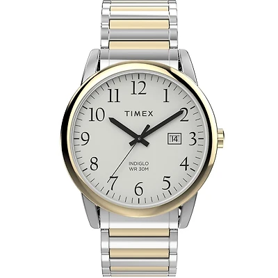 Timex Easy Reader Watch with Brass Case and Stainless Steel Band - 40mm | Doucet Latendresse