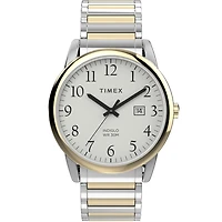 Timex Easy Reader Watch with Brass Case and Stainless Steel Band - 40mm | Doucet Latendresse