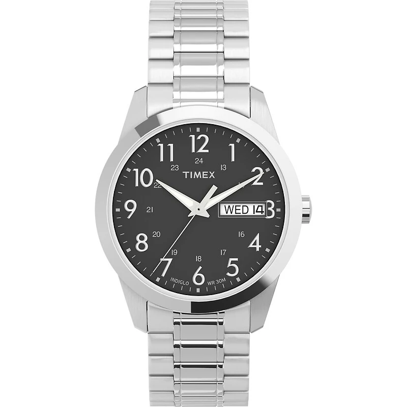 Montre Timex T2M932 avec Boitier en Laiton et Bracelet en Acier Inoxydable - 36mm | Doucet Latendresse