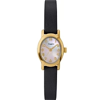 Montre Timex Cavatina avec Boitier en Laiton et Bracelet en Cuir - 18mm | Doucet Latendresse