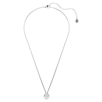 Pendentif Constella en Métal Rhodié Serti de Cristaux Swarovski - 45cm. Color: blanc | Doucet Latendresse