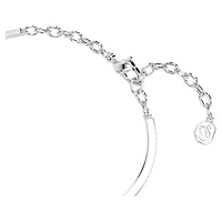 Bracelet Symbolica avec Fer à Cheval Serti de Cristaux Swarovski. Color: blanc | Doucet Latendresse