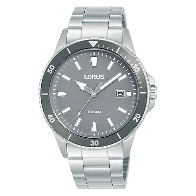 Lorus Watch RH907SX9 with Stainless Steel Case and Bracelet - 40mm | Doucet Latendresse