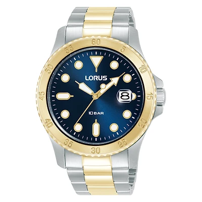 Lorus Watch RS970DX9 with Stainless Steel Case and Bracelet - 42mm | Doucet Latendresse