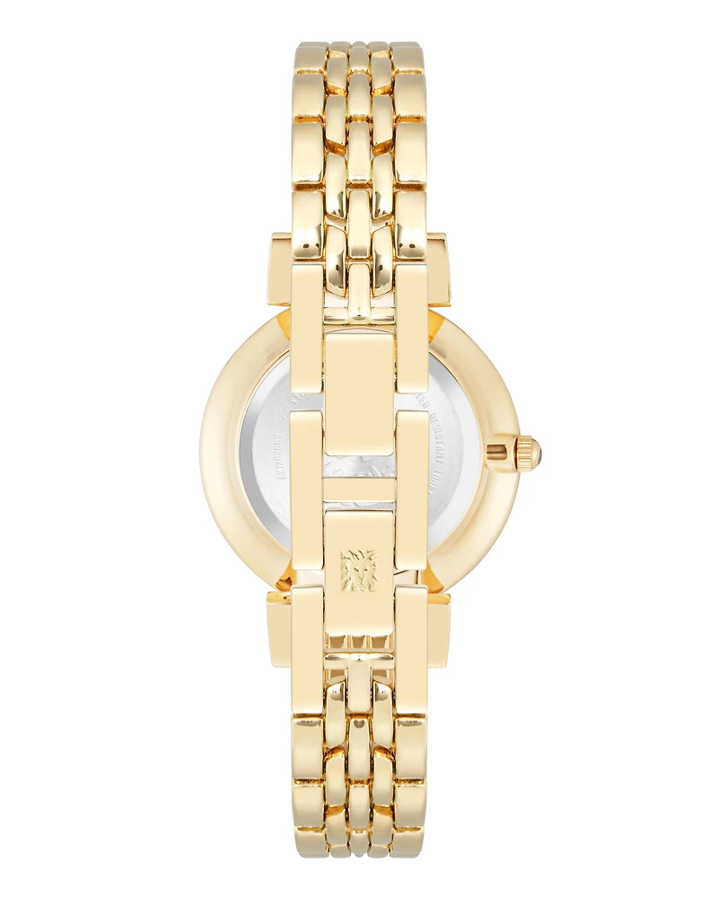 Montre Anne Klein AK-2928BKGB avec Boitier et Bracelet en Acier Inoxydable - 30.7mm | Doucet Latendresse