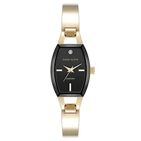 Anne Klein Watch AK-5138BKGB with Stainless Steel Case and Bracelet - 19mm | Doucet Latendresse