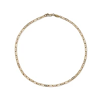 Chaîne de Cheville à Maillons Marine en Or 10k - 10