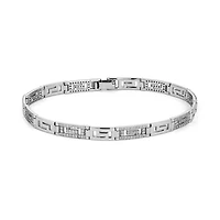 Bracelet en Argent Sterling avec Zircons Cubiques. Color: argent | Doucet Latendresse