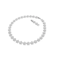 Collier Ariana Grande X Allard Angelic avec Fleur Serti de Cristaux Swarovski - 41cm. Color: blanc | Doucet Latendresse