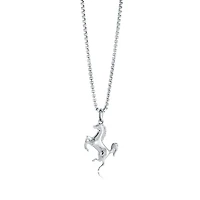 Collier avec Pendentif Cheval en Acier Inoxydable - 20
