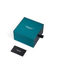 Aston Martin MTIH1F503 Stainless Steel Watch with Black Silicone Strap - 38mm | Doucet Latendresse