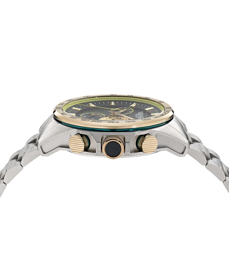 Aston Martin MTRH1F505 Watch in Two-Tone Stainless Steel with Luminous Hands - 44mm | Doucet Latendresse