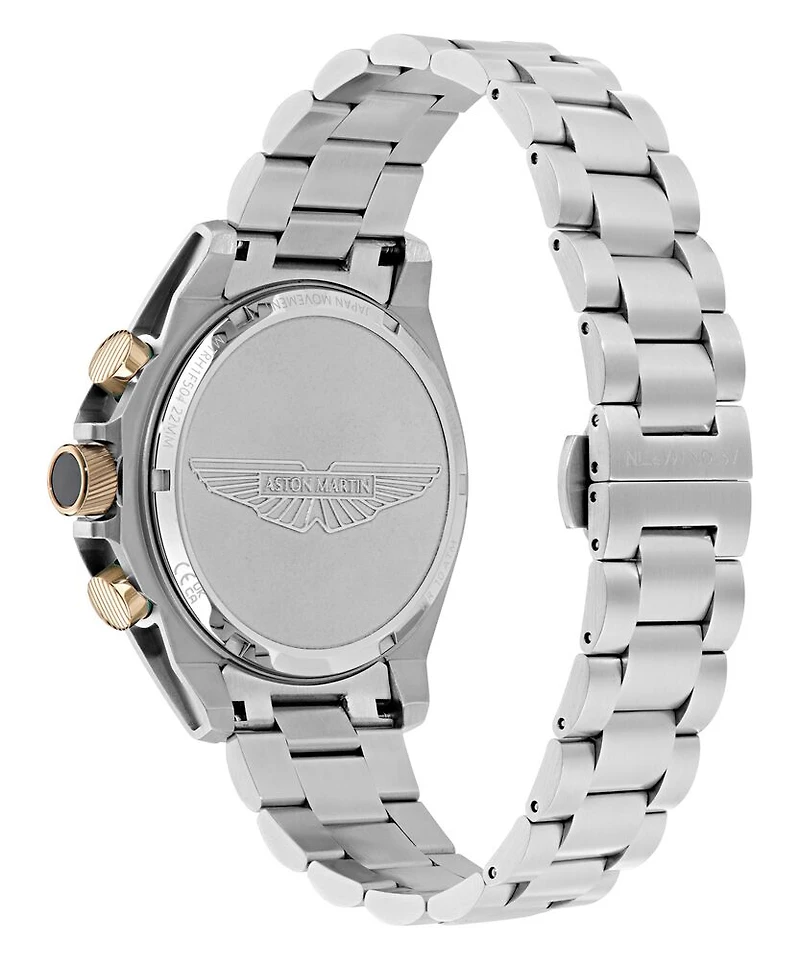 Aston Martin MTRH1F505 Watch in Two-Tone Stainless Steel with Luminous Hands - 44mm | Doucet Latendresse