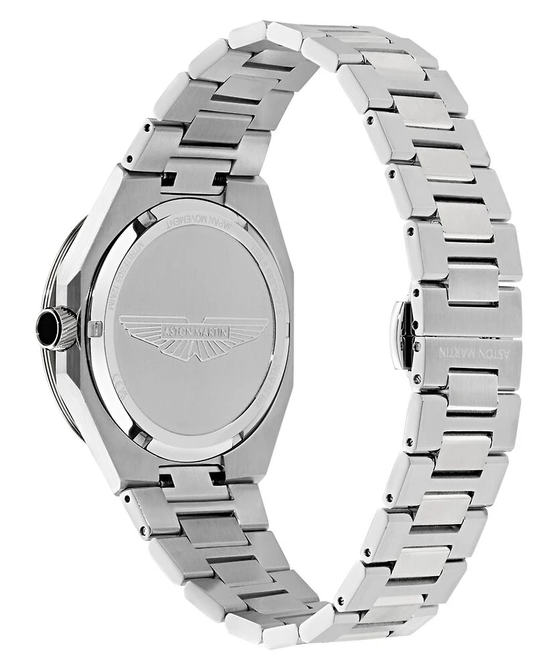 Aston Martin MTRI1F505 Watch in Stainless Steel with Luminous Hands - 42mm | Doucet Latendresse