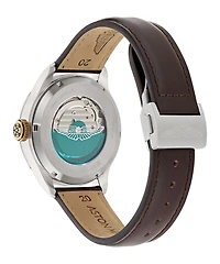 Aston Martin MTTS1F501 Stainless Steel Watch with Leather Strap - 41mm | Doucet Latendresse