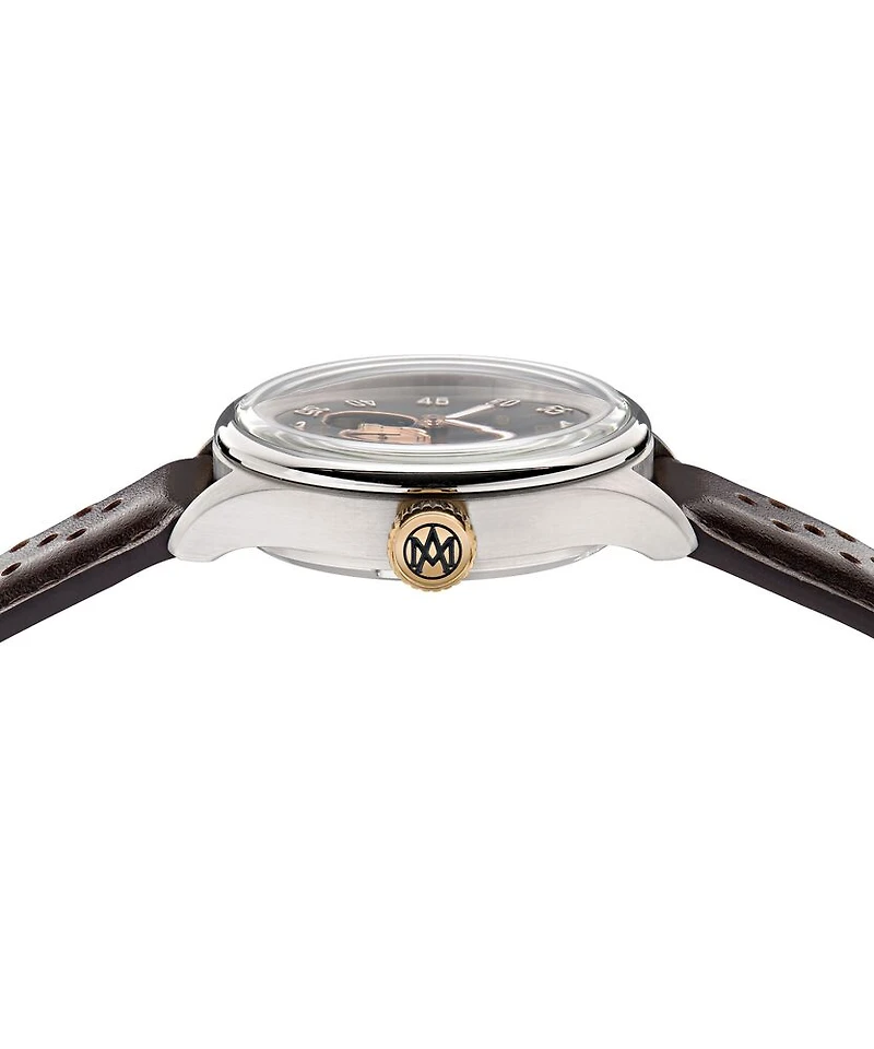 Aston Martin MTTS1F501 Stainless Steel Watch with Leather Strap - 41mm | Doucet Latendresse