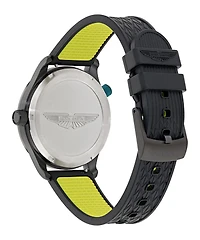 Aston Martin MTIZ1F501 Watch with Black Rubber Strap and Luminous Hands - 41mm | Doucet Latendresse