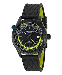 Aston Martin MTIZ1F501 Watch with Black Rubber Strap and Luminous Hands - 41mm | Doucet Latendresse