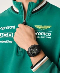 Montre Aston Martin MTFO1F505 en Plastique avec Bracelet en Silicone Noir - 44mm | Doucet Latendresse