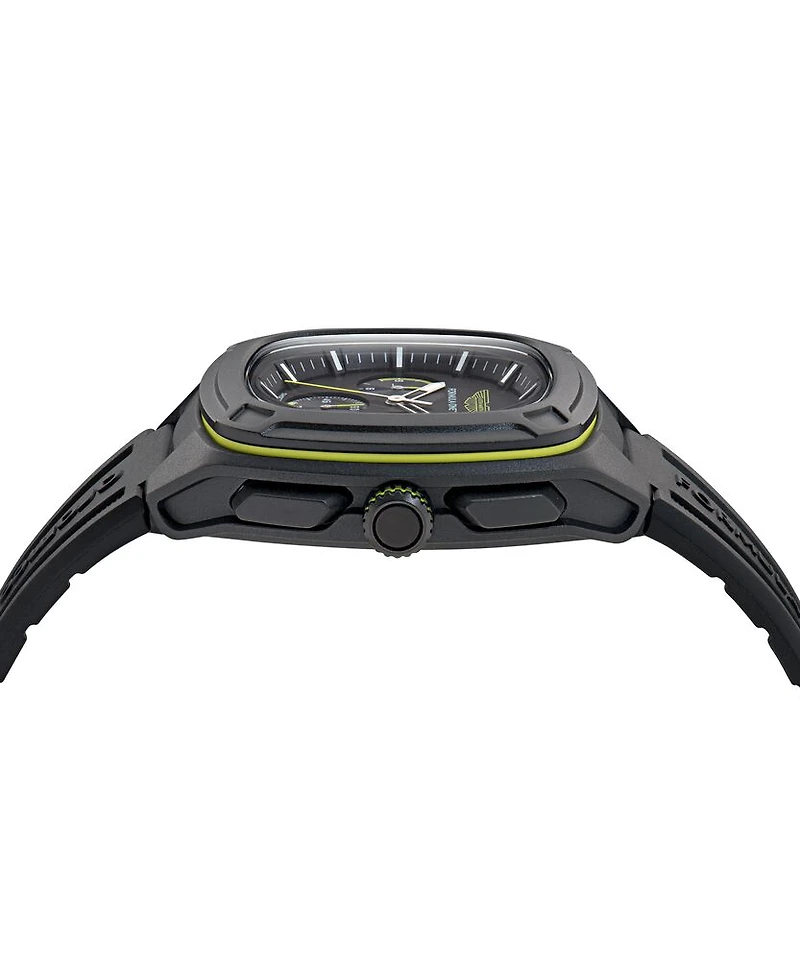 Montre Aston Martin MTFO1F505 en Plastique avec Bracelet en Silicone Noir - 44mm | Doucet Latendresse