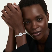 Una Angelic Watch with Stainless Steel Strap and Swarovski Crystals - 20mm | Doucet Latendresse