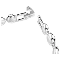 Bracelet Una Angelic en Métal Rhodié avec Crystaux Swarovski - 15.5 - 17.8 cm. Color: blanc | Doucet Latendresse