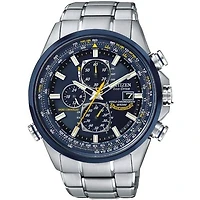 Citizen Watch World Chronograph A-T with Stainless Steel Bracelet and Case - 43mm | Doucet Latendresse