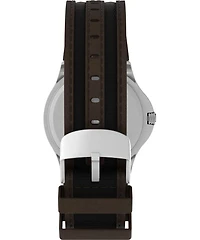 Montre Timex Expedition Metal Field avec Boitier en Laiton et Bracelet en Cuir - 40mm | Doucet Latendresse