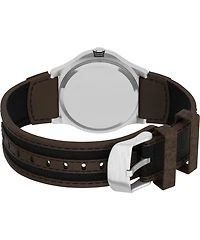 Montre Timex Expedition Metal Field avec Boitier en Laiton et Bracelet en Cuir - 40mm | Doucet Latendresse