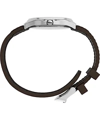 Montre Timex Expedition Metal Field avec Boitier en Laiton et Bracelet en Cuir - 40mm | Doucet Latendresse
