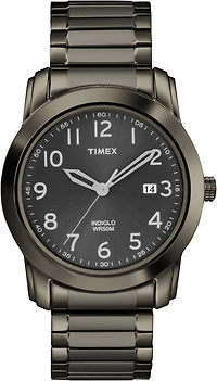 Montre Timex pour homme - Bracelet extensible en acier inoxydable. | Doucet Latendresse