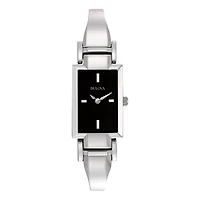 Bulova watch with quartz movement for women - Stainless steel. | Doucet Latendresse