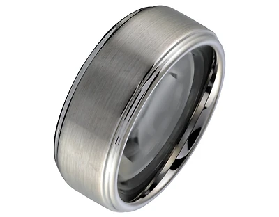 Jonc pour homme - Tungstène. Color: gris | Doucet Latendresse