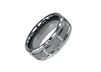 Jonc pour homme - Tungstène.. Color: gris | Doucet Latendresse