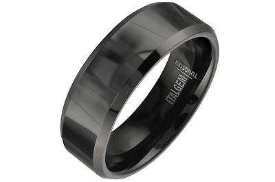 Band for men - Ceramic. Color: black | Doucet Latendresse
