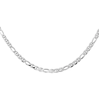 Chaîne figarucci 18'' - Argent sterling. Color: argent | Doucet Latendresse